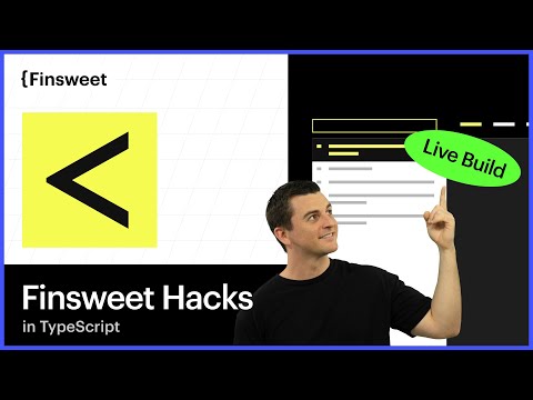 Client-First V2 live build - Finsweet Hacks TypeScript