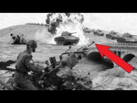 一名砲手的「即興瞄準」如何在幾分鐘內摧毀一支德軍裝甲縱隊,過程感人震驚...