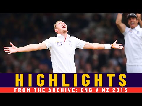 Broad & Southee Dominate Low-Scoring Thriller! | Classic Match | England v NZ 2013 | Lord's