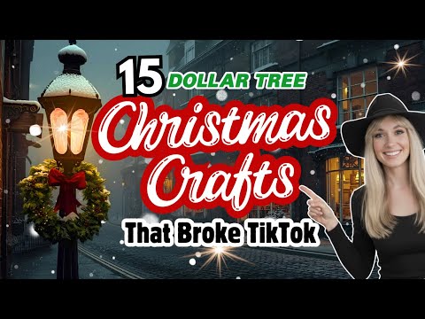 Dollar Tree Christmas DIYS You Donโt Want To Miss!
