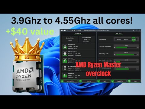 How to SAFELY OVERCLOCK your CPU using AMD Ryzen Master (2025)