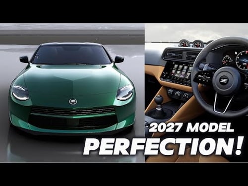 New 2027 Nissan Z: First Look at the New Design & Colors #nissanz #jdm #nissanzrefresh