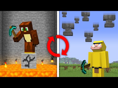 3 Idiots Try Minecraft Death Swap