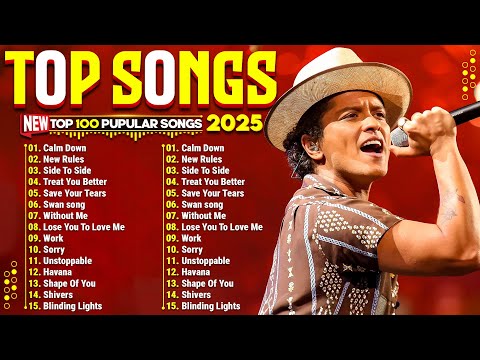 Bruno Mars, Adele, Ed Sheeran, Maroon 5, Dua Lipa, Rihanna, The Weeknd π₯ Billboard Top 50 This Week