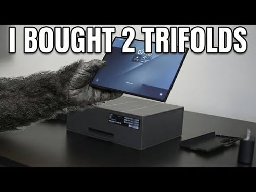 I Bought Two Galaxy Trifolds... Barely Got One (Unboxing)