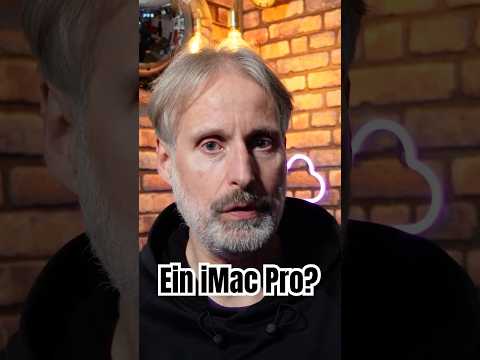 iMac Pro, OLED, M5 Max. Ein Träumchen. 🥰