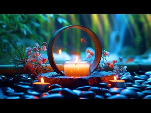 Relaxing Music and The Sound of Water that Calms The Mind πΏ Meditation, Sleep Music, Stress Relief