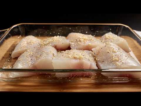 It melts in your mouth! Quick recipe with cod!