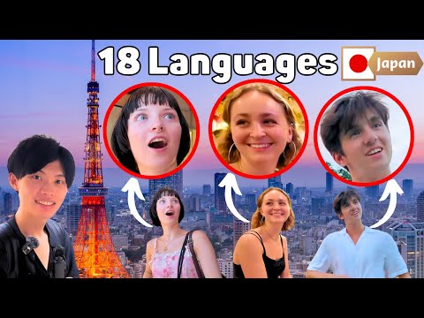 Shocking EVERYONE in Tokyo by Speaking All the Languages! 🇯🇵