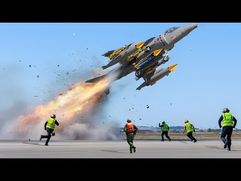 US Air Force AV-8B Harrier II Fighter Jet Takes Off in Emergency - What Happened?
