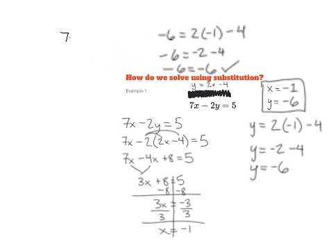 Enrichment #1 Solving Systems of Linear Equations
