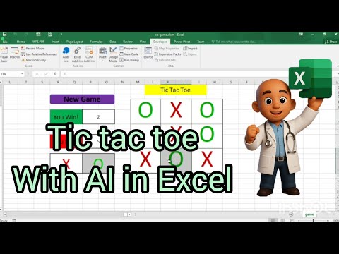 The Most FUN Excel Project Ever — Tic Tac Toe With a SMART AI!