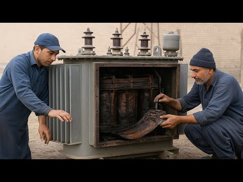 Transformer Completely Burnt! Watch How an Expert Brought It Back to Life 🔥⚡