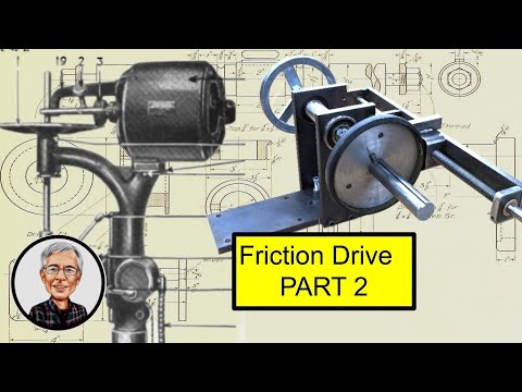 1918 Jas. Clark Jr. Electric Co. Friction drive drill press - Building a new drive - Part 2