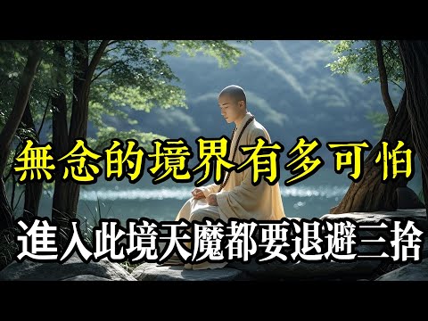 無念的境界有多可怕?禪師:進入此境,天魔都要退避三舍|佛教 |佛學知識|修心修行|禪悟人生 |南無阿彌陀佛|養生|談佛心安