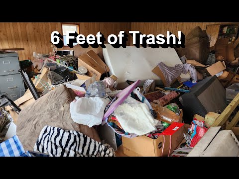 Cleaning 6 FEET of Trash for FREE!