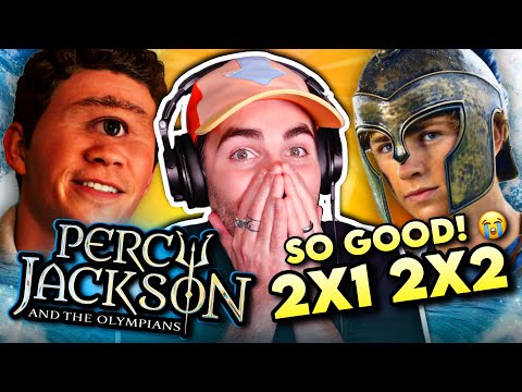 Percy Jackson and the Olympians S2 Ep 1&2: IT'S ALREADY INSANE | Reaction & Review - Disney Plus
