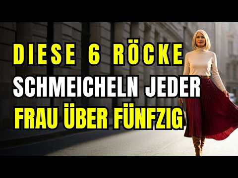 6 Röcke, die jede Frau über fünfzig braucht, um elegant auszusehen