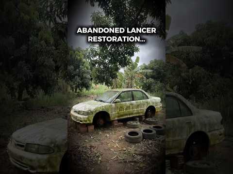 I’m going to RESTORE this MITSUBISHI LANCER that was abandoned for over 12 YEARS.