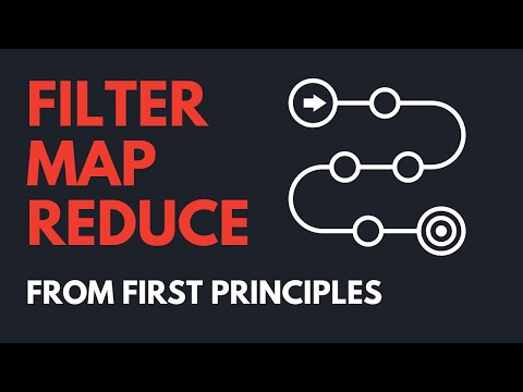 Filter, Map, Reduce from first principles