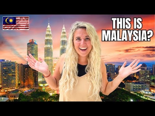 Malaysia is SO Much Better Than We Expected! First Day in Kuala Lumpur!