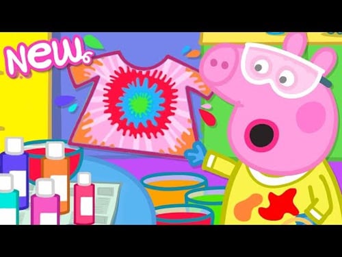 Peppa Pig Tales π Peppa's Tie Dye T-Shirts! π¨ BRAND NEW Peppa Pig Episodes