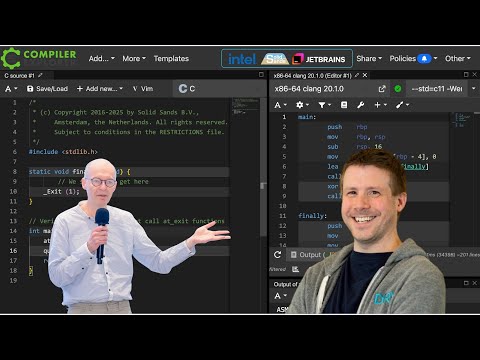 Webinar: Compiler Explorer’s @MattGodbolt meets Solid Sands’ CTO Marcel Beemster