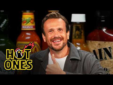 Jason Segel Won't Back Down While Eating Spicy Wings | Hot Ones