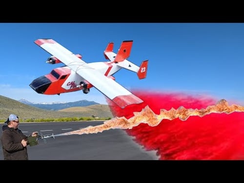 Building a RC Airplane That Can Put Out Fires!
