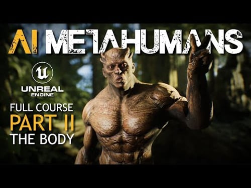 How to Generate Custom Metahuman Bodies with AI - YVO3D, Faceform Wrap, 2DNAX - Unreal Engine 5