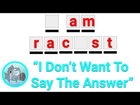 Word Puzzles, But They're Horrible