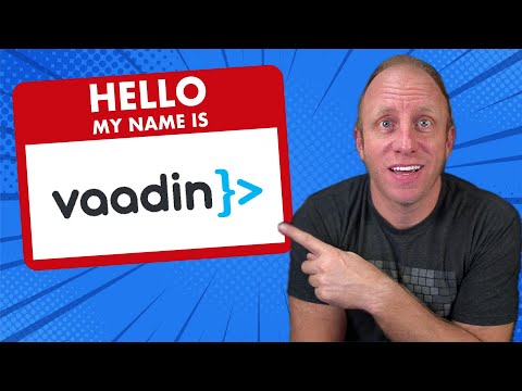 Building Full-Stack Applications in Java with Vaadin