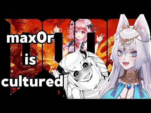 Reaction to DOOM Eternal Review | Alpha Male Gaming | Amogus Edition by Max0r