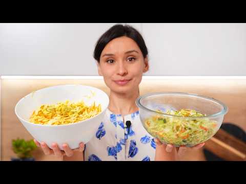 2 cabbage salads that EVERYONE WILL LOVE! Simple cabbage salad