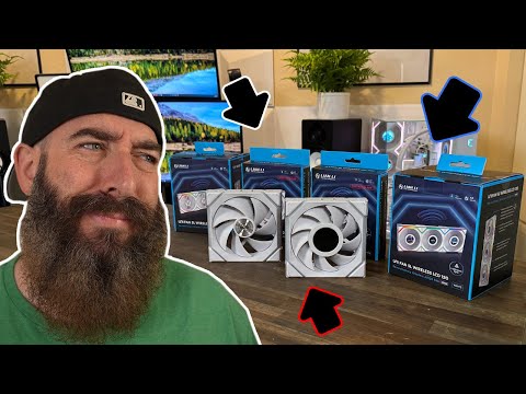 Lian Li made WIRELESS PC FANS and they're INSANE! Full Details, Setup, and Install!