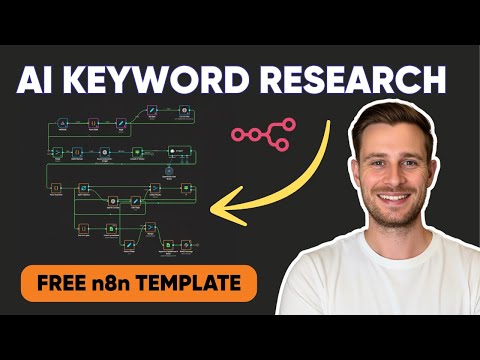how i built an ai seo keyword research automation in n8n (free template)