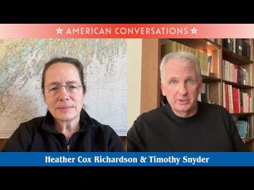 American Conversations: Timothy Snyder