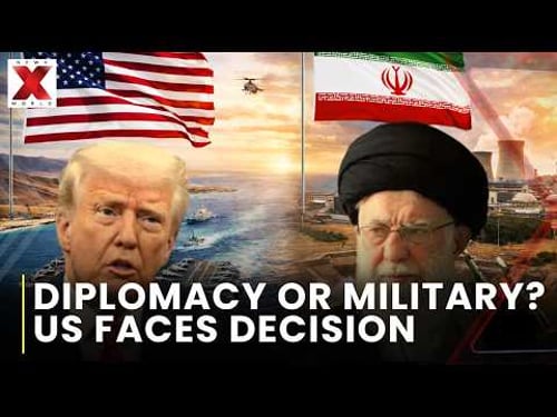 US Prepares Final Diplomacy Push With Iran Ahead Of Possible Strike | NewsX World