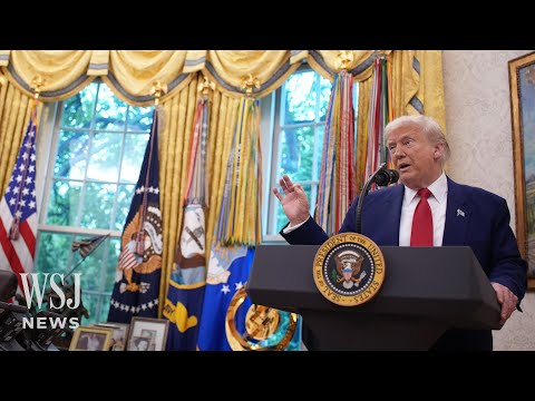 Trump Says Harvard Should Reduce Number of Foreign Students | WSJ News