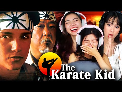 Foreign Girls React | The Karate Kid | First Time Watch