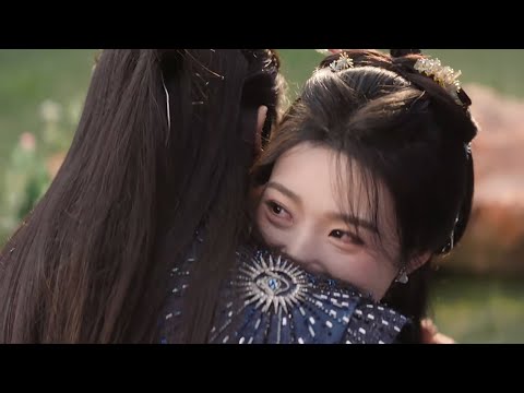 Cinderella finally realizes that it was the Lord who saved her, and they embraced💕