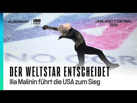 Malinin macht den Unterschied I Olympia 2026 I Eiskunstlauf Teamevent I Einzellauf Männer