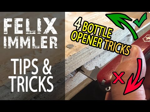 The best Victorinox Bottle Opener Tricks/ Swiss Army Knife Tips & Tricks (30/40)