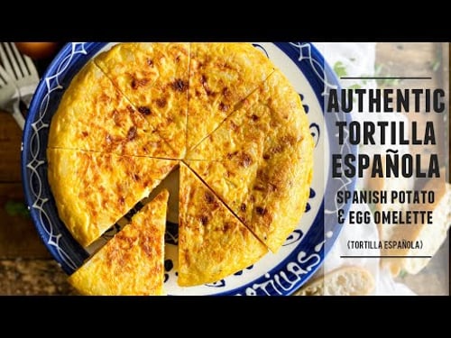 The Authentic Tortilla Española | Spanish Potato & Onion Omelette Recipe