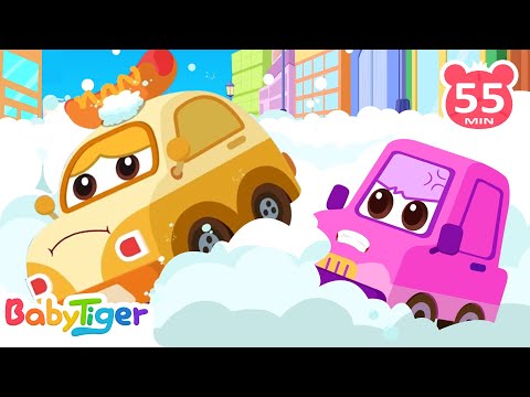 泡泡灾难 + 美味派对 | 車車兒歌合輯 | 交通工具 | 卡通 Cartoon | 超級汽車兒歌童謠 | 兒童音樂劇 | 超級汽車