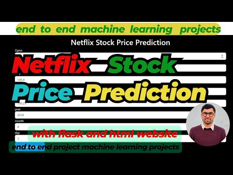 Predicting Netflix Stock Prices using Machine Learning | A Machine Learning Approach Urud Hindi