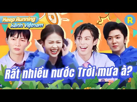 BạchLộc rơi xuống hồ bơi~Mọi người bị ướt hết rồi |KEEP RUNNING MÙA SINH THÁI