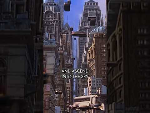 The futuristic NYC of The Fifth Element #thefifthelement #vfx #practicaleffects #movies