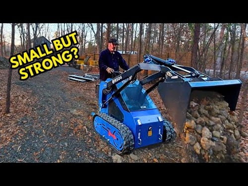 Can a Small Mini Skid Steer Do Work? RS04 Diesel Pros & Cons