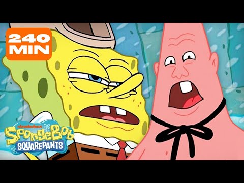 240 MINUTES of SpongeBob’s Funniest Scenes 😂 | @SpongeBobOfficial